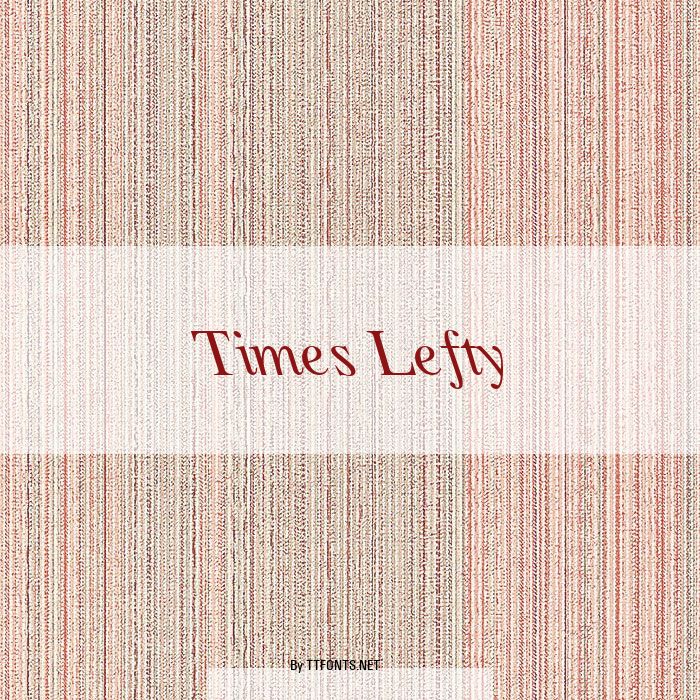 Times Lefty example